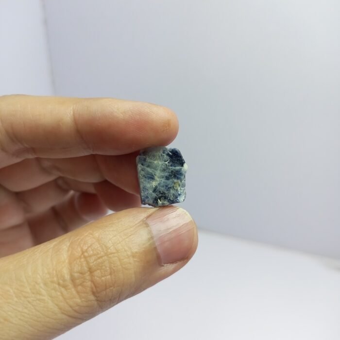 6pc Natural Blue Sapphire Rough 69ct Crystal Lot Afghanistan - Image 13