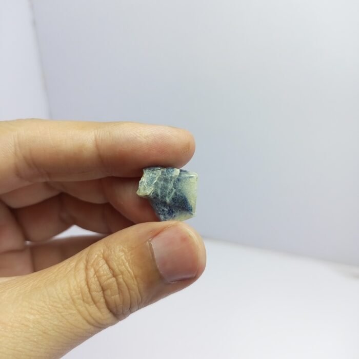 6pc Natural Blue Sapphire Rough 69ct Crystal Lot Afghanistan - Image 17