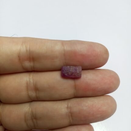 Natural Ruby Rough Crystal Madagascar Origin Raw Mineral Specimen Corundum