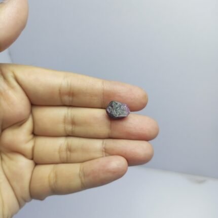 Natural Pink Sapphire Rough Crystal Pakistan Origin Faceting Quality Corundum