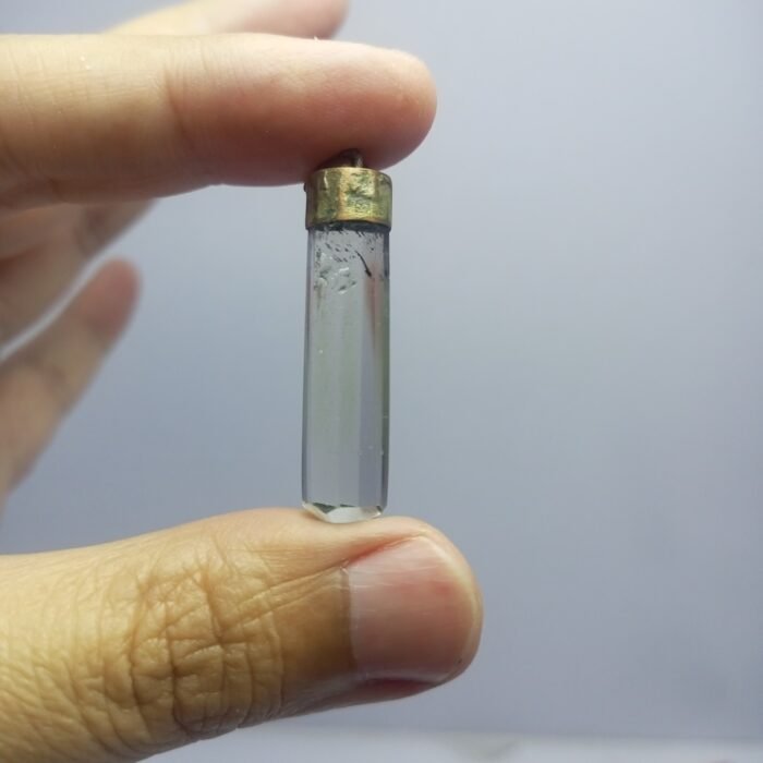 Clear Quartz Statement Pendant Copper Handcrafted Jewelry - Image 5