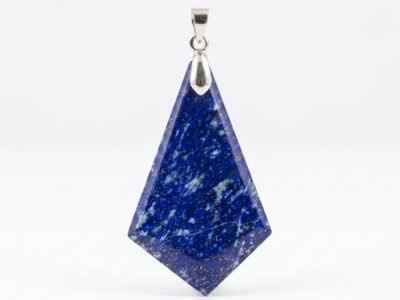 Natural Lapis Lazuli Kite Pendant 30.60ct Pyrite Afghanistan